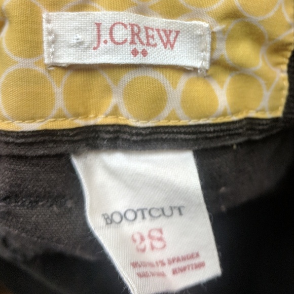J. Crew Corduroy Pants Brown Size 2S - Picture 6 of 7